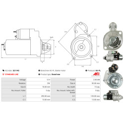 Startmotor Komatsu PC20-5_1