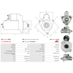 Startmotor Seat IBIZA II (6K1)_1