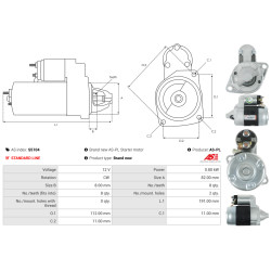 Startmotor Komatsu FG20-8_1