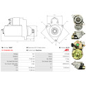 Startmotor Isuzu FSR 700_1