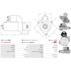 Startmotor Toyota MATRIX (_E14_)_1
