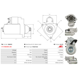 Startmotor Toyota COROLLA FX Compact (E8B)_1