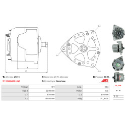 Generator Lombardini 5LD 825.4L_1